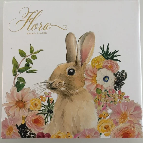 Pottery Barn Ceramic Plate Set of 4 - Picture 2 of 9